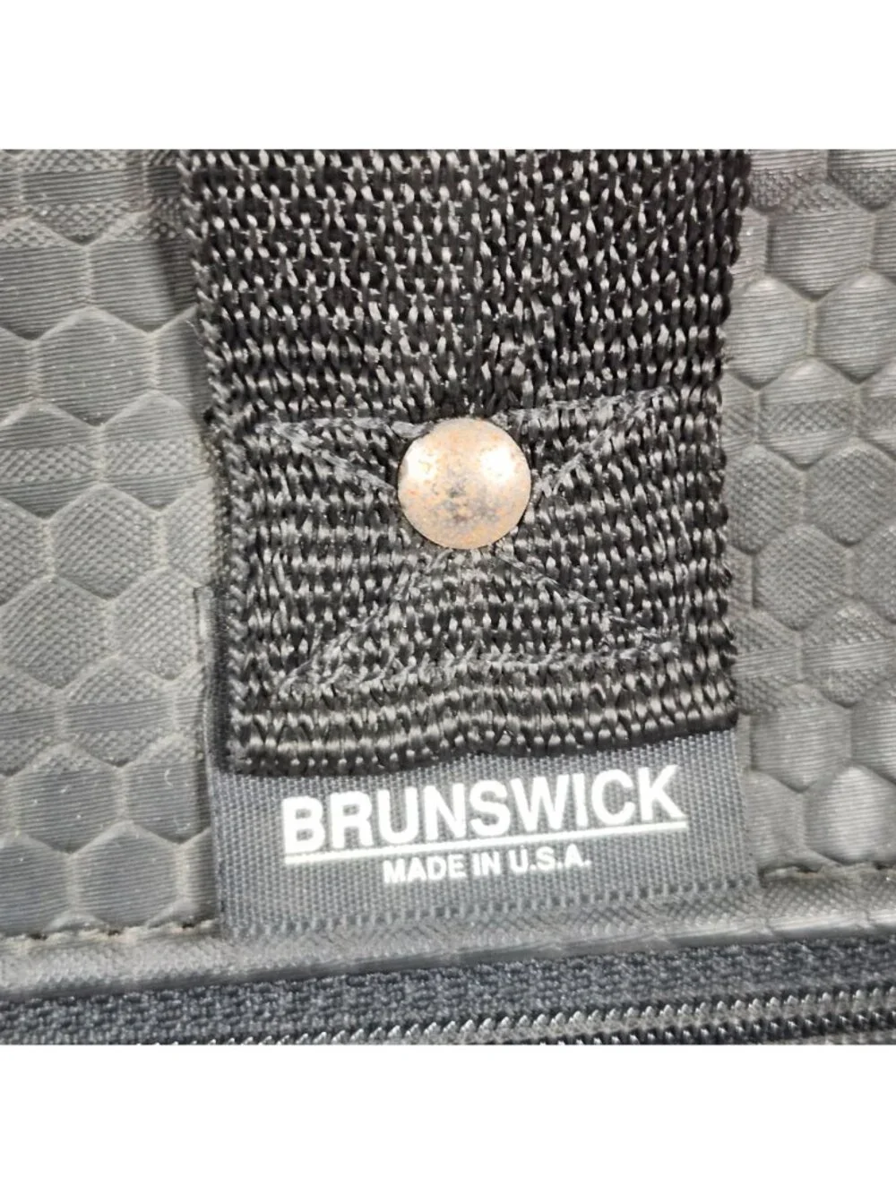 Vintage Brunswick Mickey Mouse Bowling Bag Blue